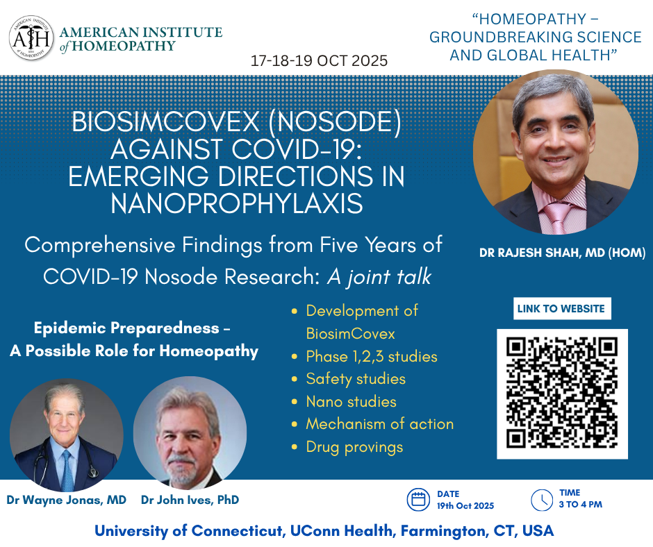 Dr Shah talk at American Homeopathic Association