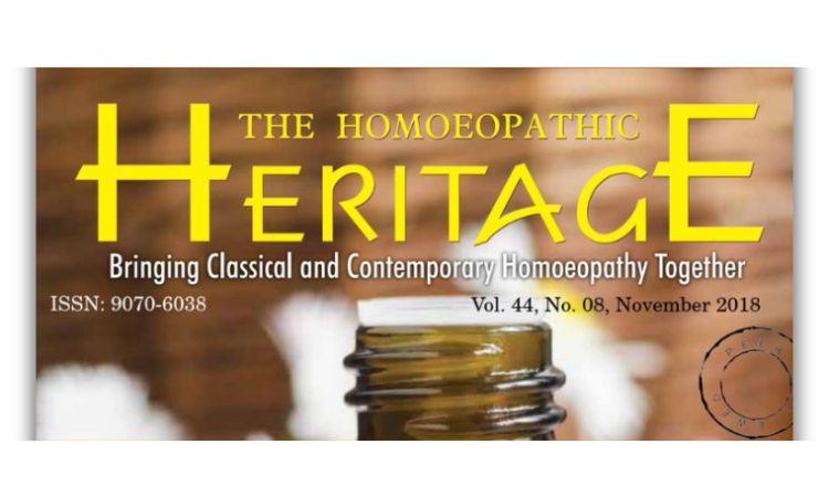 Interview with Homeopathy Heritage