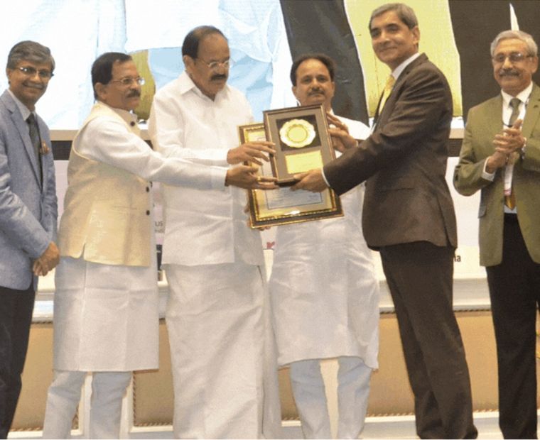 National Award by the Government of India Dr Rajesh Shah